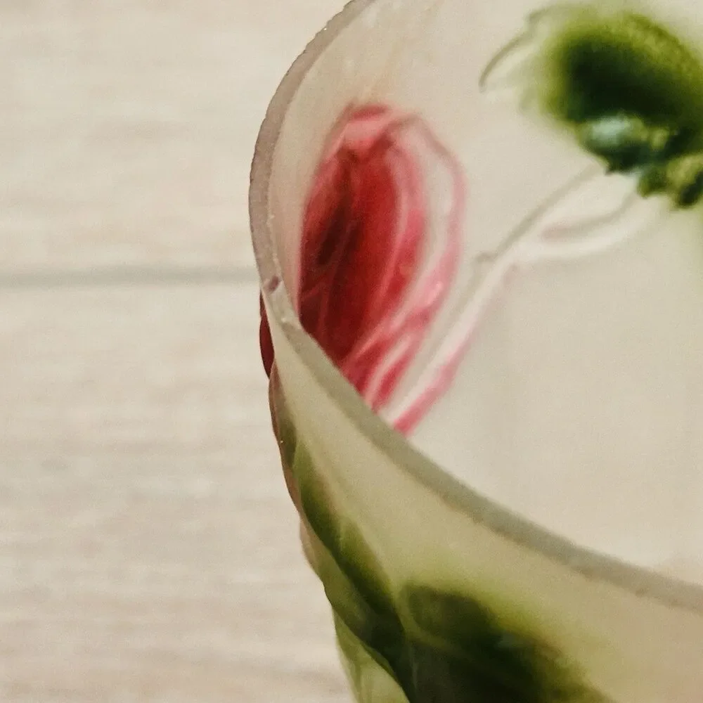Antique glass reversed